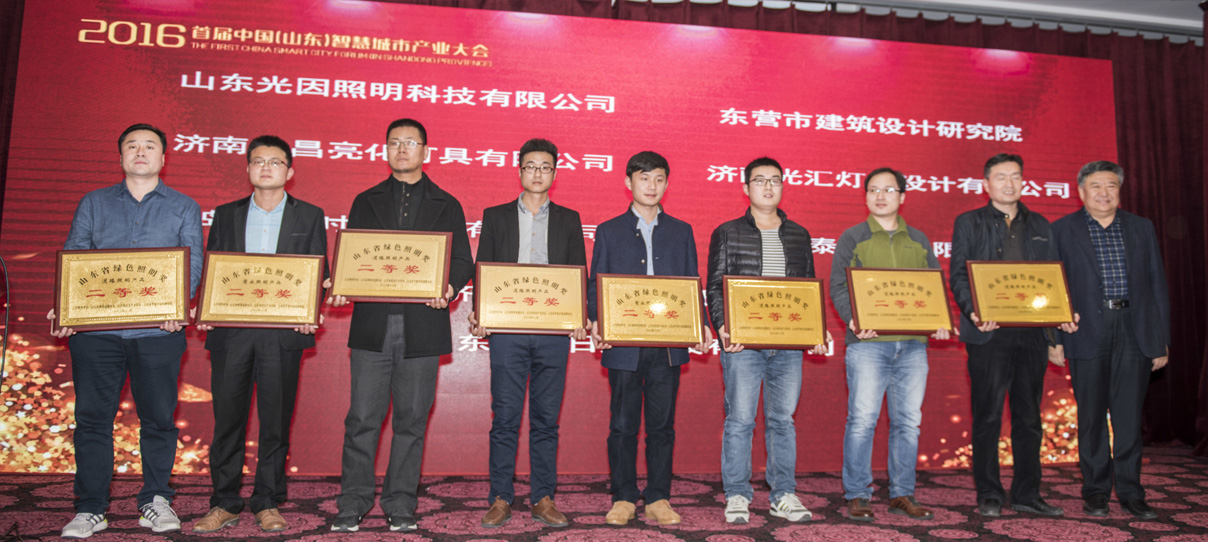 我公司創(chuàng)意的燈光雕塑作品榮獲首屆山東省綠色照明獎(jiǎng)(圖3)